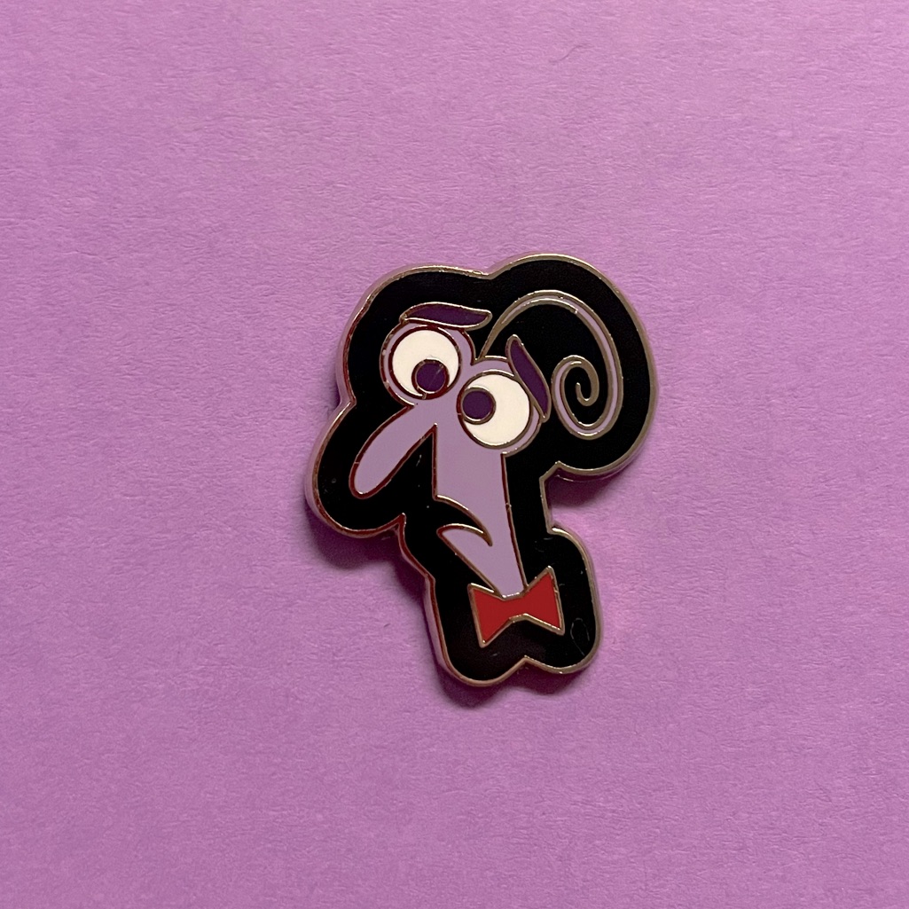 Fear From Inside Out Disney Trading Pin